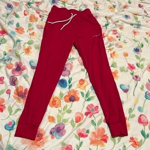 NWOT NVGTN Joggers, Ruby Red, Sz M